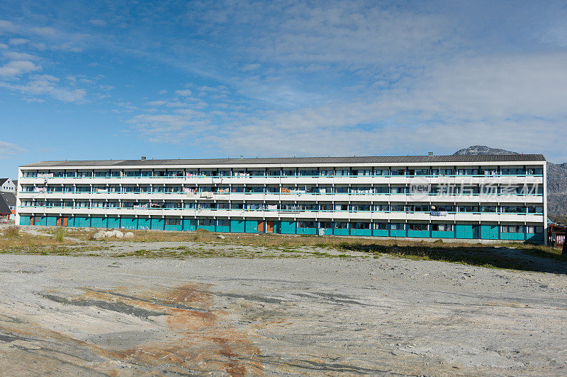 格陵兰Nuuk Godthab公寓大楼